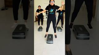 Stepper aerobics for weightloss [upl. by Aisekal53]