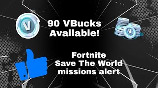 Fortnite Salva il mondo  90 vbuck allerte missioni 10 Febbraio 2021 [upl. by Chivers]