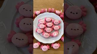 Axolotl macarons macaron axolotl 馬卡龍 [upl. by Bouldon]