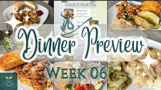 Dinner Preview  Week 06 [upl. by Ainafetse761]