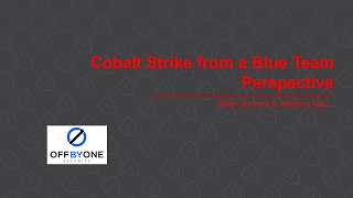 Cobalt Strike from a Blue Team Perspective [upl. by Iinde]