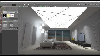 How to create Barrisol or stretched ceiling in Dialux evo [upl. by Nazler460]