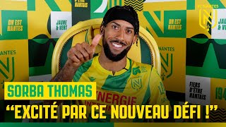 Sorba Thomas  quotExcité par ce nouveau défi quot [upl. by Cross]