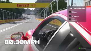 F1 22  Pirelli Hotlaps  Baku  Average Speed Zone  Gold [upl. by Ellerrad]