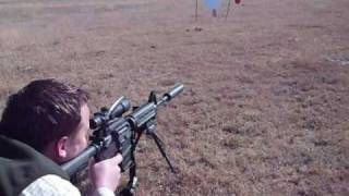 LMT 14 5quot AR15 AAC M42000 SuppressorACOG TA11F on the Pawnee [upl. by Nahoj]