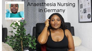 Anaesthesia nursing in Germanysalary anaethesia pflegeberuf registerednurses [upl. by Brady]