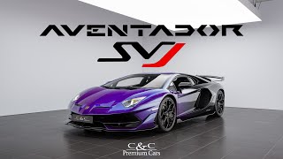 INSANE COLOUR Lamborghini Aventador SVJ Sound Exterior Interior [upl. by Neelloc]