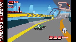 Game Boy Advance  Drome Racers © 2003 THQ  Gameplay [upl. by Yrrap]