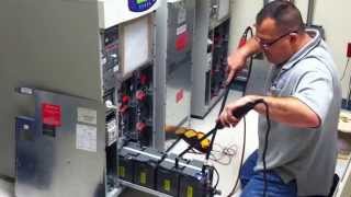 Preventative Maintenance Inspection on UPS batteries for data center [upl. by Tiffie]