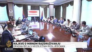 Najave o mirnom razdruživanju Opasna ideja s neizbježnim posljedicama [upl. by Alberik720]