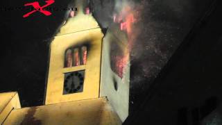 Brand der Kirche in Wald HD [upl. by Elston]