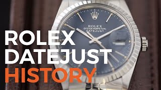 Rolex Datejust History [upl. by Aivlys179]