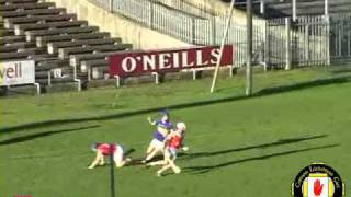 Benny McCarry Loughgiel Goal v Keady  AIB Ulster Club Senior Hurling Championship Final 2010 [upl. by Enilarak]