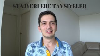 Mutfakta İlk Kez Staj Yapacaklara Tavsiyeler [upl. by Attena]