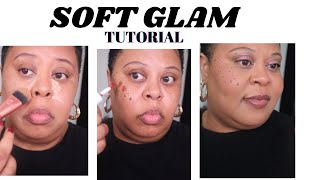 SOFT GLAM MAKEUP TUTORIAL MAKEUP OVER 40 [upl. by Marya611]