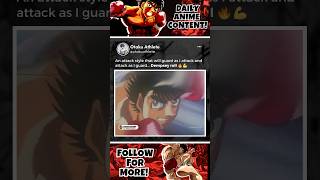 Dempsey Roll 💥Hajime no Ipoo🥊anime boxing hajimenoippo animeedit animelover [upl. by Saleem]