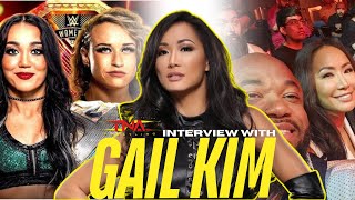 Gail Kim Reacts to Returning to WWE at NXT BattleGround [upl. by Adnuhsal199]