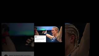 Manon Fiorot and Valentina Shevchenko in a verbal sparring match mma [upl. by Feledy]