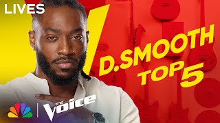 DSmooth performs Bobby Caldwells quotWhat You Wont Do for Lovequot  The Voice Live Finale  NBC [upl. by Ahsitahs307]