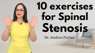 033 Learn Ten HomeBased Exercises and Pain Relief Positions for Lumbar Spinal Stenosis [upl. by Sinegold]