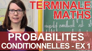 Probabilités conditionnelles  Exercice 1  Maths terminale  Les Bons Profs [upl. by Aliwt]