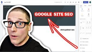 How to use Google Sites  SEO Tutorial for Beginners [upl. by Lura]