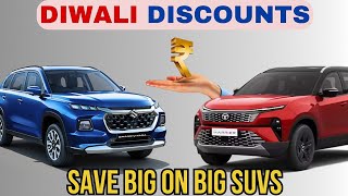 13 SUVs with Highest Diwali Discount 2024 💥 l मनमर्जी के Discount लो अब 😍 [upl. by Soalokcin]