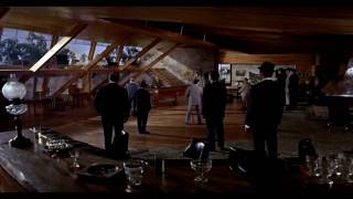 The Production Design of Ken Adam  Goldfingers rumpus room [upl. by Pirzada]