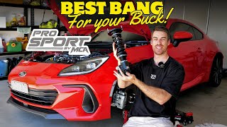 Watch This Before Buying Coilovers For Your BRZ  MCA Pro Sports Install [upl. by Neroc]