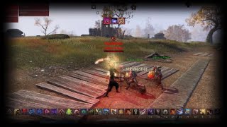 Eso Magicka Nightblade PvP Up and Down Competition [upl. by Aleahcim104]