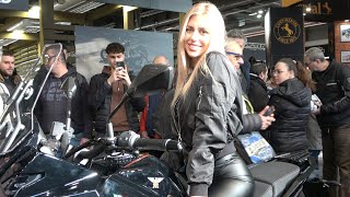 Moto Morini Collection at Motor Bike Expo Verona 2024  MBE Girls  Like n Subscribe [upl. by Price87]