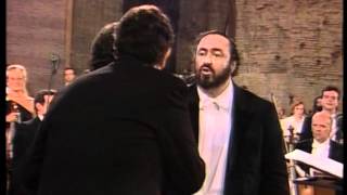 quotO Sole Mioquot Pavarotti Carreras Domingo  Rome 1990  DVD quality [upl. by Rosalie]