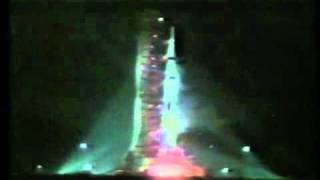 Launch of Apollo 17 orignal NASA Footage of Saturn V night launch [upl. by Aicenat]