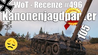 World of Tanks  Kanonenjagdpanzer 105 Recenze 496 [upl. by Lien]