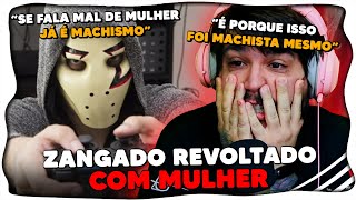 YOUTUBER ZANGADO Revoltadinho com MULHERES em JOGUINHO [upl. by Alimac463]