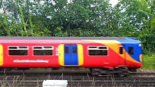 455870 and 858 headed for Ashtead [upl. by Levinson]