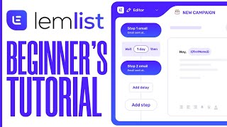 Lemlist Tutorial  How to Use Lemlist as a Beginner 2024 [upl. by Adnarrim213]