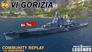 GORIZIA  Community Replay von ABWEHRRlESE  World of Warships Legends [upl. by Cerell]