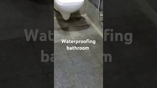 Waterproofing bathroomwater leakage solution epoxy waterproofingfiber glass art fiberglass [upl. by Eriha]