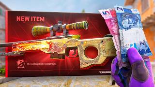 não é bait DRAGON LORE por 7 REAIS e 7 CENTAVOS caos no mundo do CS 2 [upl. by Willard885]