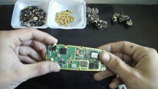 How to Scrap old Cell Phones for Gold Recovery [upl. by Eidnalem]