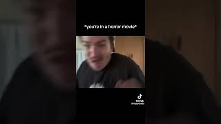 Povyoure in horror moviefunny meme edit viral Credits Joshlikestohunt spookymemes memes [upl. by Eras]