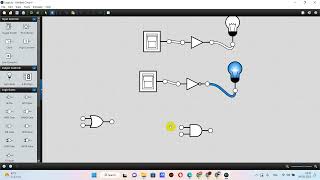 Portes logiques et simulateur de circuit numérique [upl. by Moriah879]