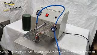 Nitrogen flushing machine for bottles jar [upl. by Huber]