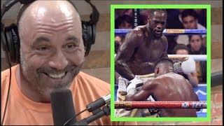 Joe Rogan on Deontay Wilders Crazy KO of Ortiz [upl. by Fabozzi]