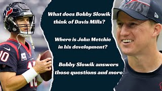 Texans Offensive Coordinator Explains What He Likes About Davis Mills [upl. by Marin]