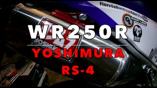 WR250R Yoshimura RS4 Exhaust INSTALL 2015 Super Moto [upl. by Nnaoj144]