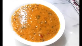 Easy Step By Step Dhal Recipe Fiji Indian Style Without Pressure Cooker Method 2 [upl. by Nannaihr]