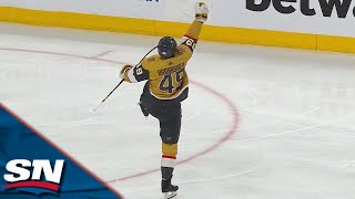 Ivan Barbashev Buries As Golden Knights Strike Back Within 40 Seconds Of Oilers goal [upl. by Debarath]