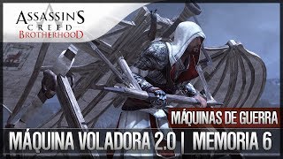 Assassins Creed Brotherhood  Walkthrough  Máquinas de guerra  Máquina voladora 20 6 100 [upl. by Luanne]